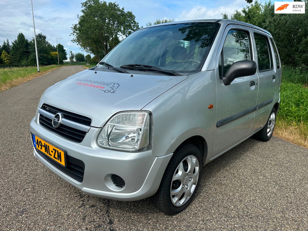 Opel Agila - 1.0-12V Essentia|stuurbekrachting|nap|zuinig - AutoWereld.nl