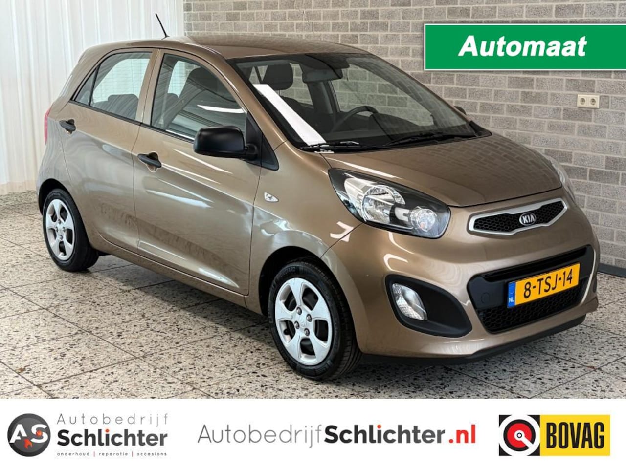 Kia Picanto - 1.2 Comfortline Automaat Airco/EL-Ramen/C.V./ 20.000 KM - AutoWereld.nl