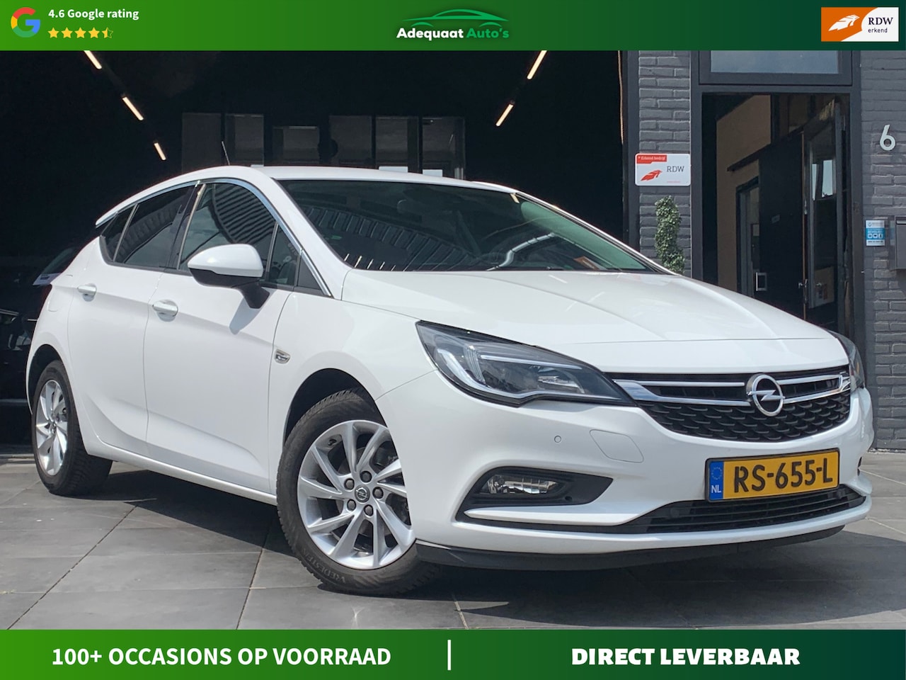 Opel Astra - 1.4 Turbo S/S|Camera|Cruise|PDC|Airco|Bluetooth - AutoWereld.nl