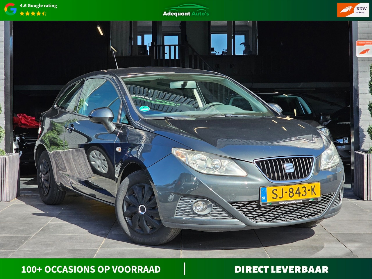 SEAT Ibiza - 1.4 Style|Airco|El.Ramen|Cruise|AUX|APK - AutoWereld.nl