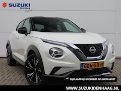 Nissan Juke - 1.0 DIG-T N-Design NL-Auto|Lederenbekleding|Navigatie|"19"LM-velgen