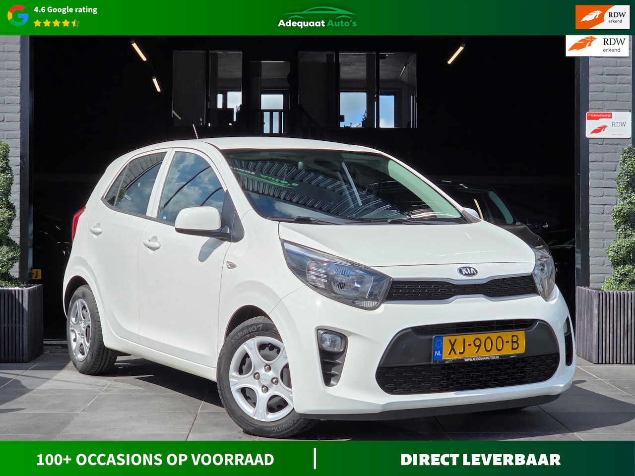 Kia Picanto - 1.0 CVVT BTW AUTO|Airco|El Pakket|NAP|APK|5 DR - AutoWereld.nl