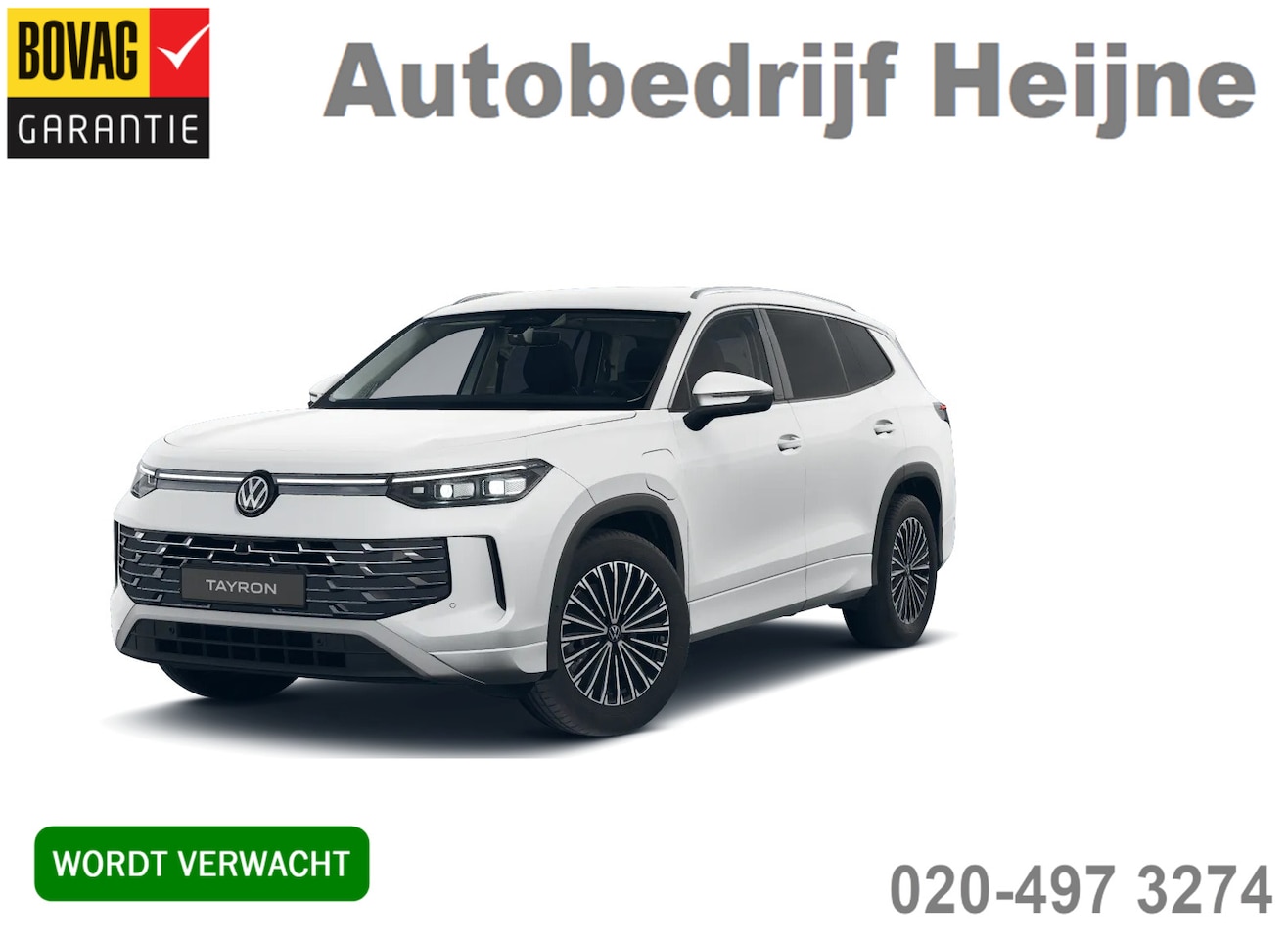 Volkswagen Tayron - 1.5 TSI eHybrid 204PK DSG HYBRID ELEGANCE 360°CAMERA/TREKHAAK/IQ.LIGHT/KEYLESS - AutoWereld.nl