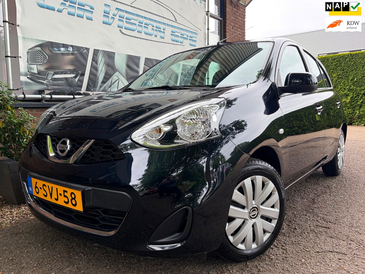 Nissan Micra - 1.2 DIG-S Acenta|Airco|Automaat|5-drs|Pdc| - AutoWereld.nl