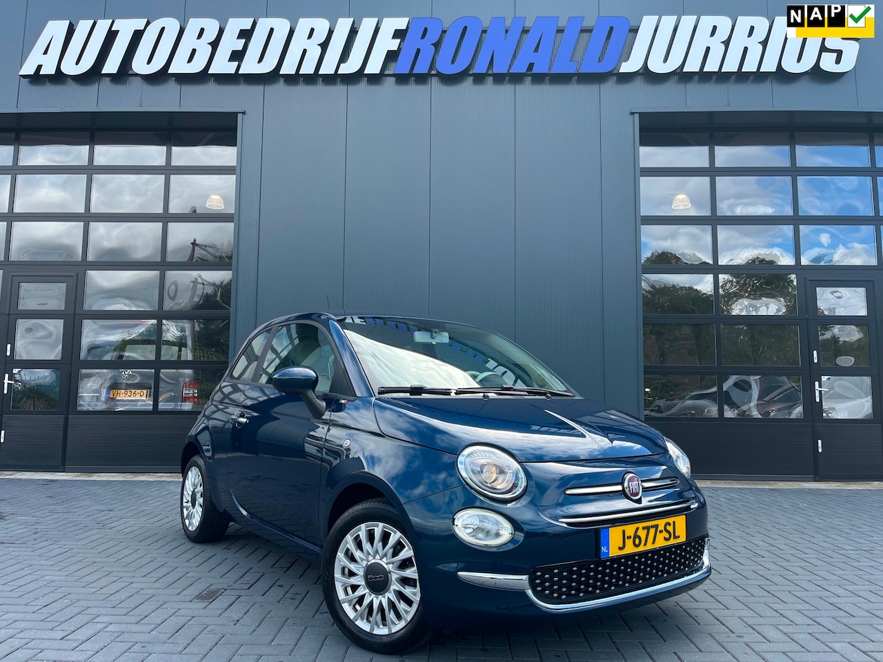 Fiat 500 - 1.0 Hybrid Lounge NL.Auto//Cruise-Control/Navigatie/Airco/16Inch/1Ste Eigenaar/Dealer Onde - AutoWereld.nl