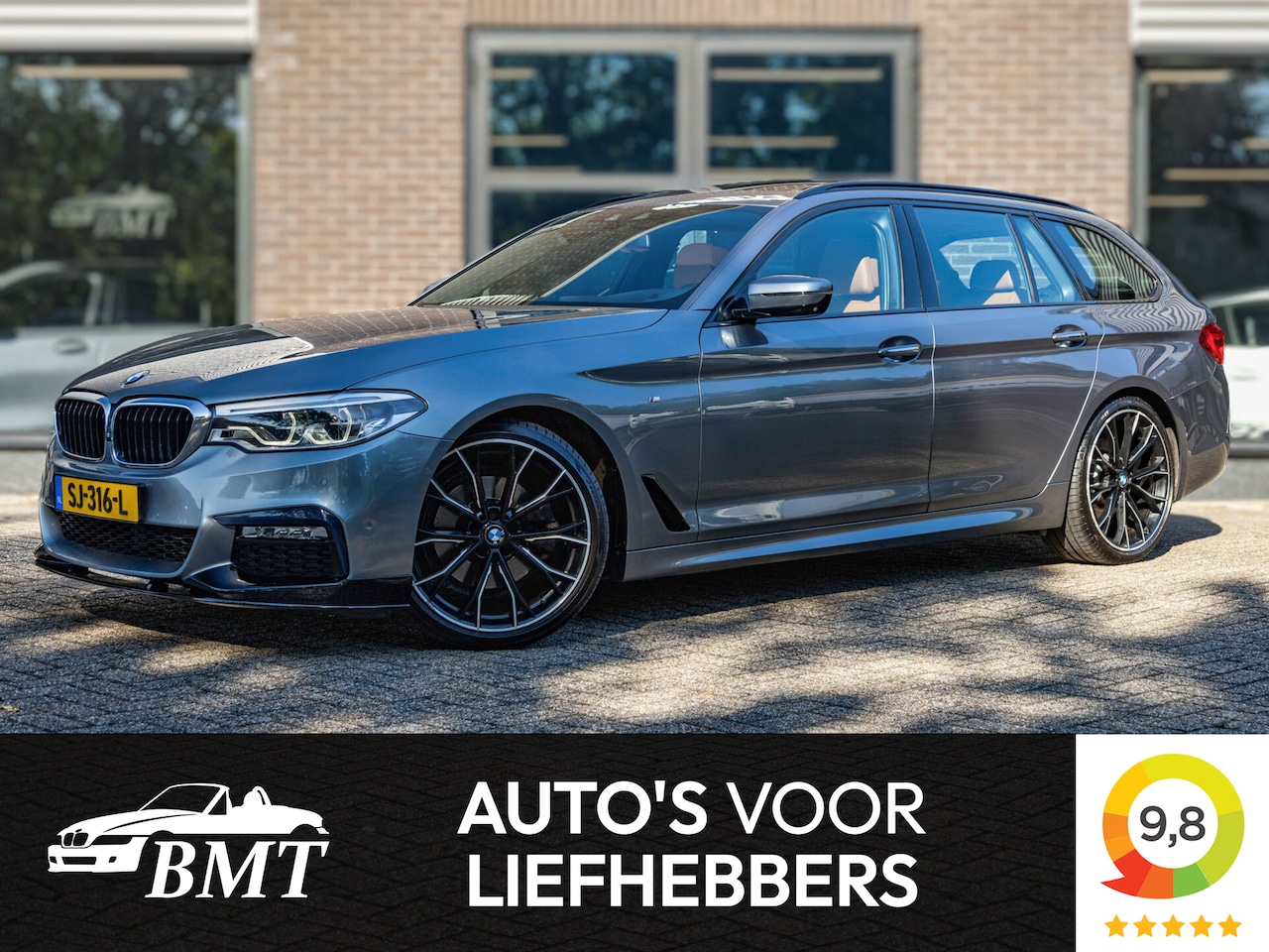 BMW 5-serie Touring - 520i G31 High Executive M Sport / Head-Up / Pano / 360 / Comfort / NAP - AutoWereld.nl