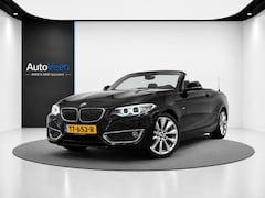 BMW 2-serie Cabrio - 218i M Sport (LED, CRUISE, NAVI, LEDER, STOELVERWARMING, SENSOREN)