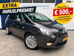 Opel Zafira Tourer - 1.4 Turbo 140 pk Automaat Edition 7pers / 1e EIG / LEER / NAVI / ECC / WINTERPACK