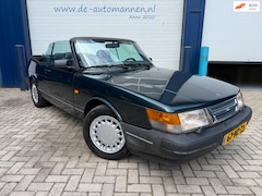 Saab 900 Cabrio - 2.0 ep Turbo 140pk / LEER / AIRCO / APK 10-27 / VOOR MEER INFO GRAAG BELLEN