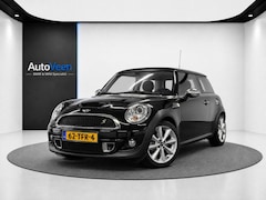 MINI 3-Deurs - 1.6 Cooper S 10 Years II (LEDER, NAVI, PARKEERSENSOREN, GOED ONDERHOUDEN)