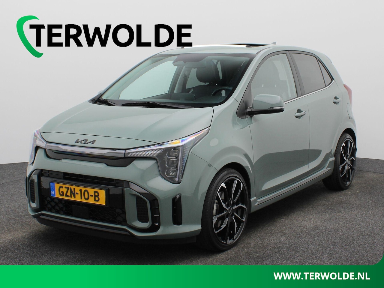 Kia Picanto - 1.0 DPI GT-Line l Schuif/kanteldak l Stoel/stuurverwarming l Navigatie - AutoWereld.nl