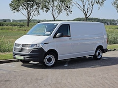 Volkswagen Transporter - 2.0 TDI L2H1 28 T6.1, NAP, Euro6, Airco, 110Pk, Pdc, Oh-Historie, 1e Eigenaar, Achterdeure