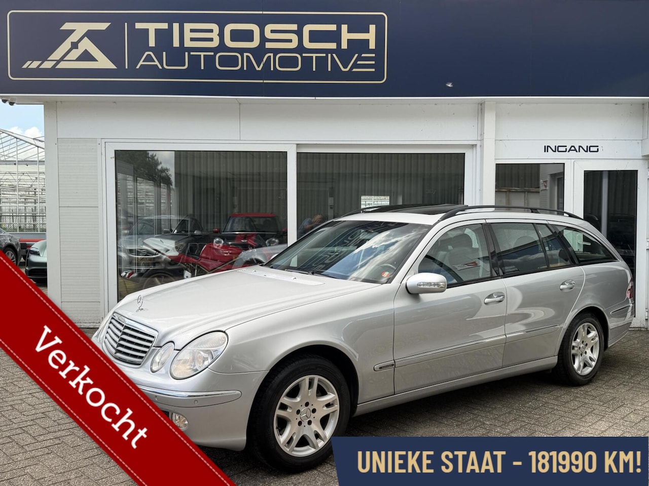 Mercedes-Benz E-klasse Combi - 320 v6 Elegance 182k KM! Schuifdak 320 Elegance - AutoWereld.nl