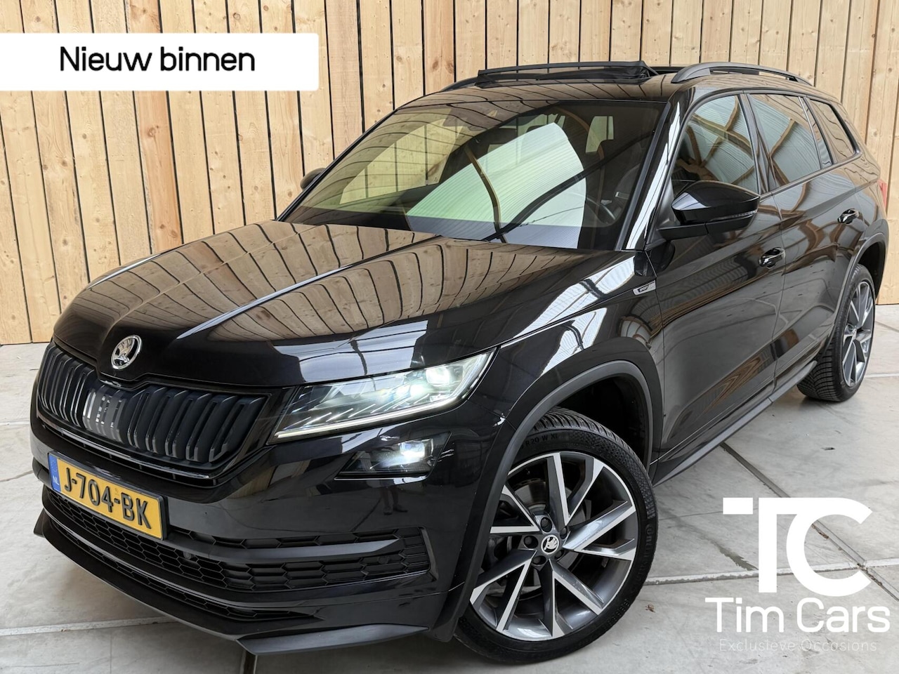 Skoda Kodiaq - 1.5 TSI Sportline Business 7persoons Automaat | Panoramadak | Navigatiesysteem groot scher - AutoWereld.nl