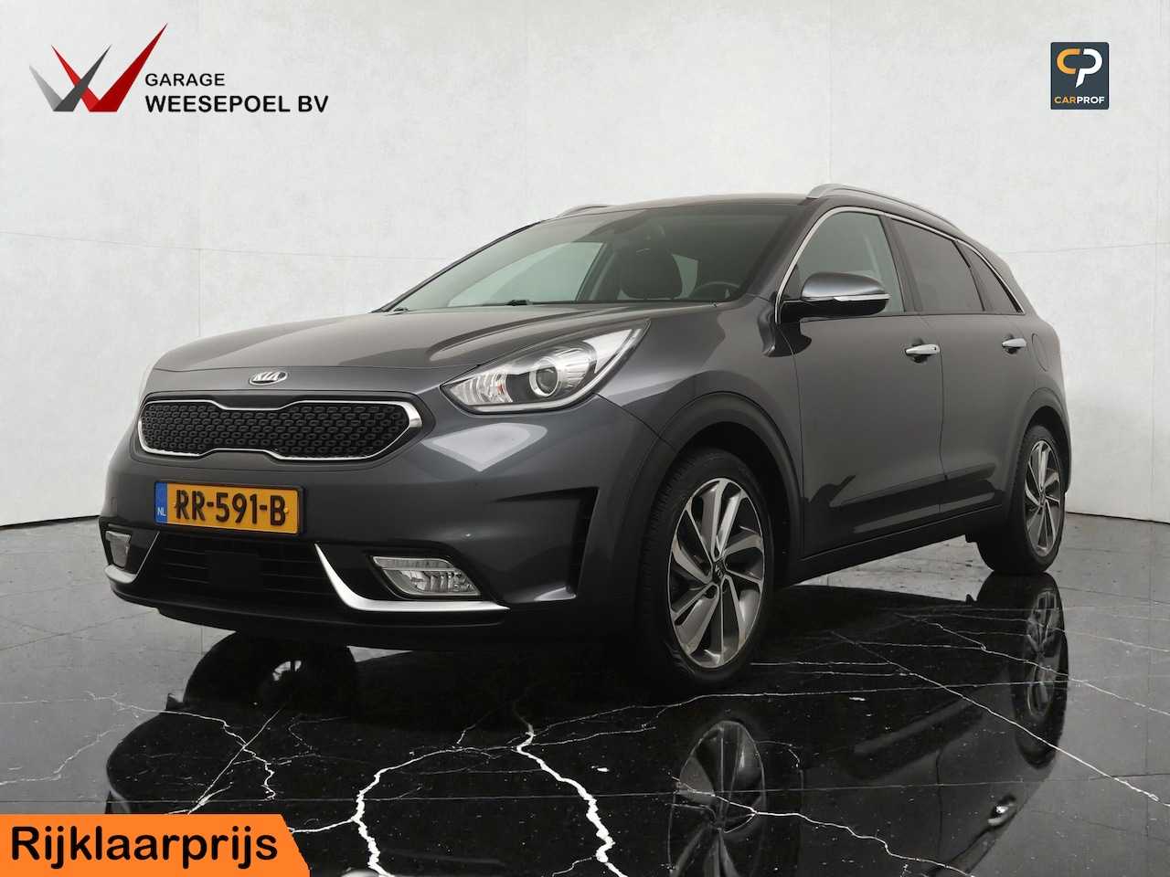 Kia Niro - 1.6 GDi Hybrid ExecutiveLine - Lederen bekleding - Stoel- en stuurverwarming - Navigatie - - AutoWereld.nl