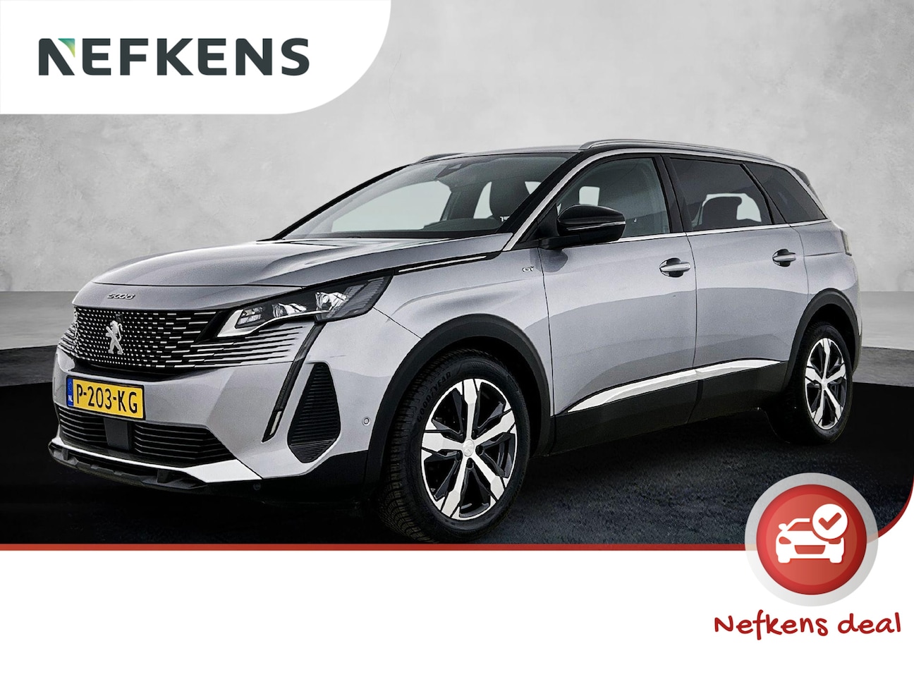 Peugeot 5008 - 1.6 180pk GT-Line Automaat | Navigatie | Climate Control | Adaptieve Cruise Control | Came - AutoWereld.nl