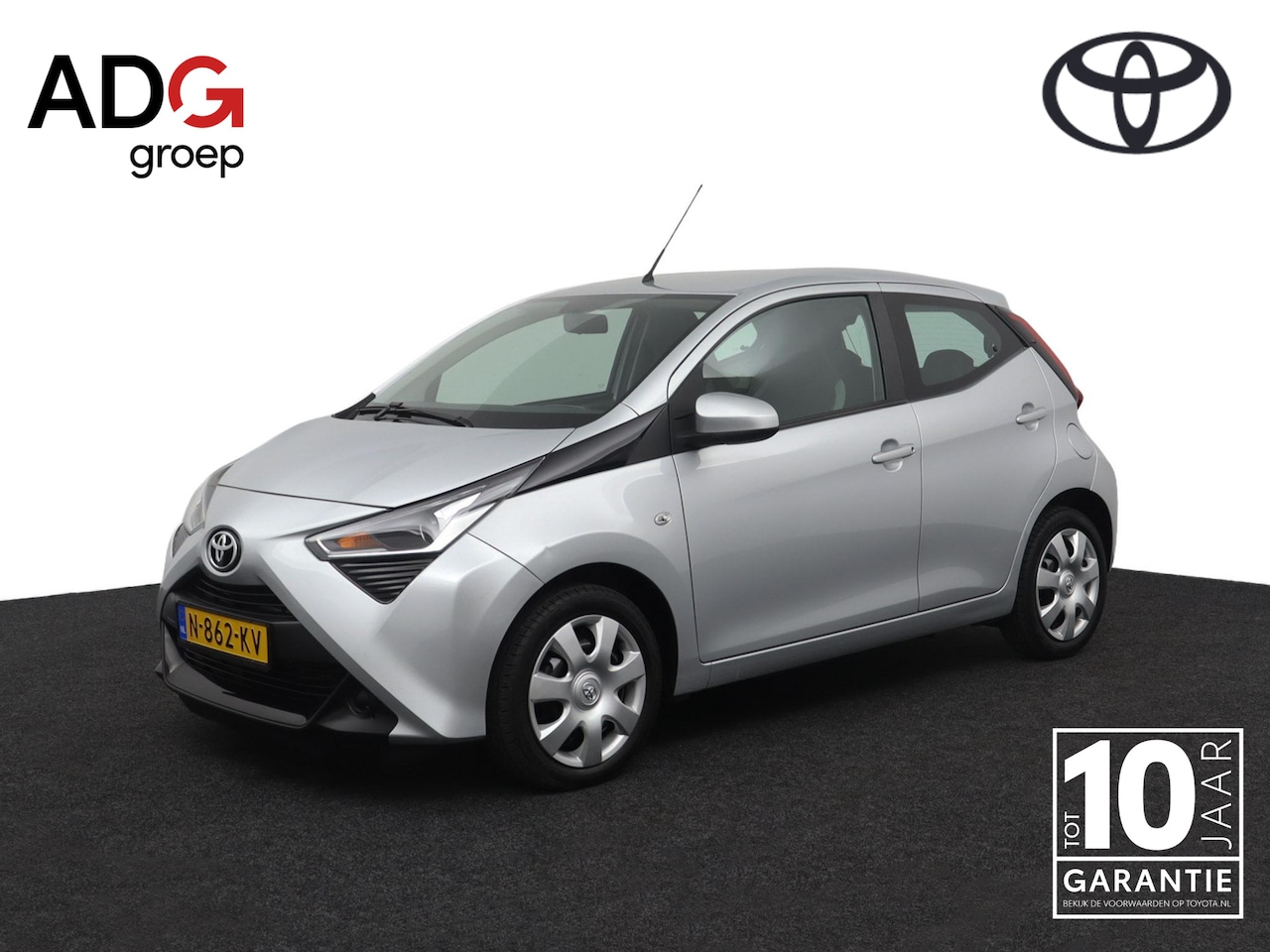 Toyota Aygo - 1.0 VVT-i x-play | Groot scherm multimedia | Airco | Parkeercamera | - AutoWereld.nl