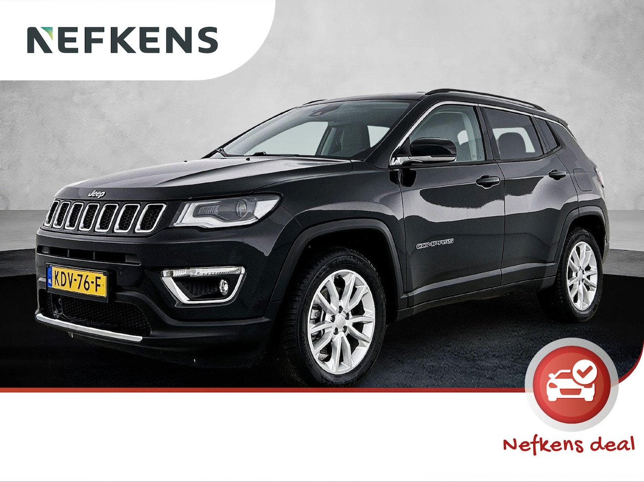 Jeep Compass - 4xe 190pk Plug-in Hybrid Electric Altitud | Automaat | Accu Navigatie | Climate Control | - AutoWereld.nl