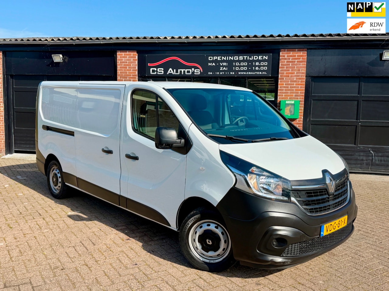 Renault Trafic - 1.6 dCi |L2H1|10-2019|EURO6|AIRCO|CRUISE.CONTROL|LAGE KM NAP|NETTE BUS - AutoWereld.nl