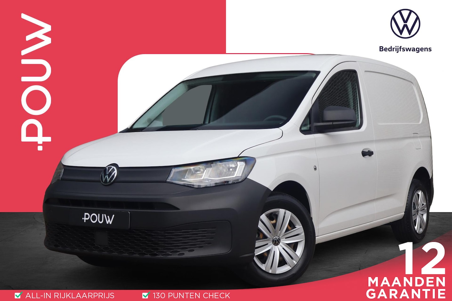 Volkswagen Caddy Cargo - 2.0 TDI 75pk Comfort | Parkeersensoren achter | Cruise Control | DAB radio | App Connect - AutoWereld.nl
