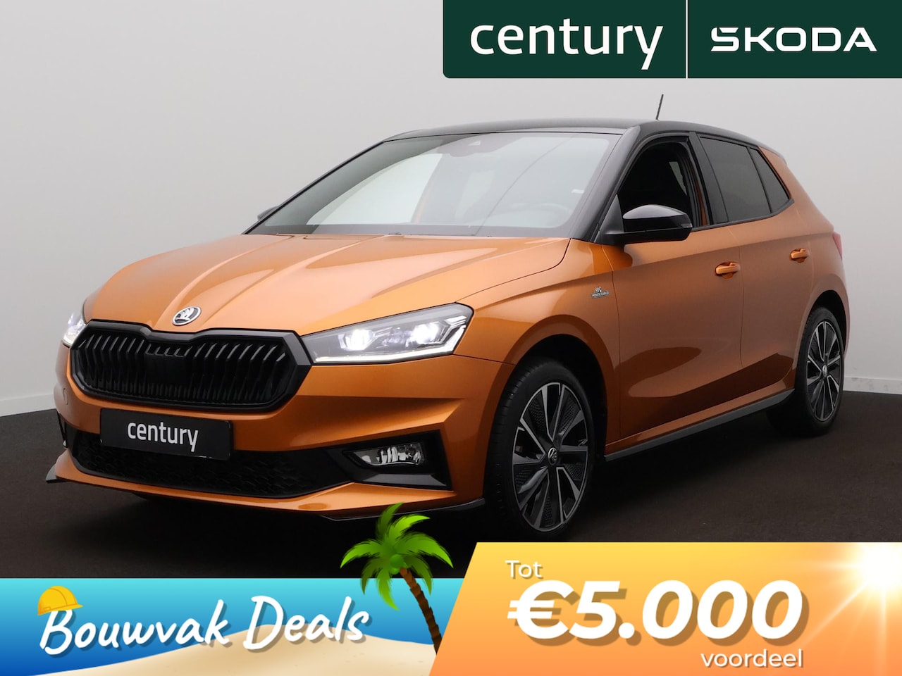 Skoda Fabia - 1.0 TSI Monte Carlo / Climate / PDC / Cruise / Sportstoelen - AutoWereld.nl
