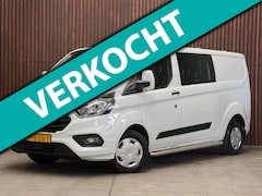 Ford Transit Custom - 2.0 TDCI L2H1 Trend Dubbele Cabine CRUISE-AIRCO-CARPLAY-CAMERA-TREKHAAK