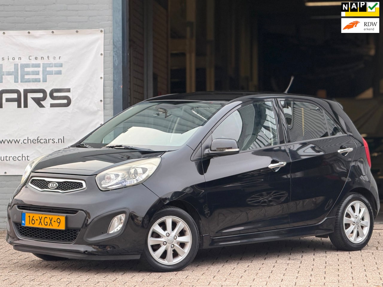 Kia Picanto - 1.0|NAP|AIRCO|NIEUWEAPK|HALFLEER|5DEURS|BOEKJES! - AutoWereld.nl