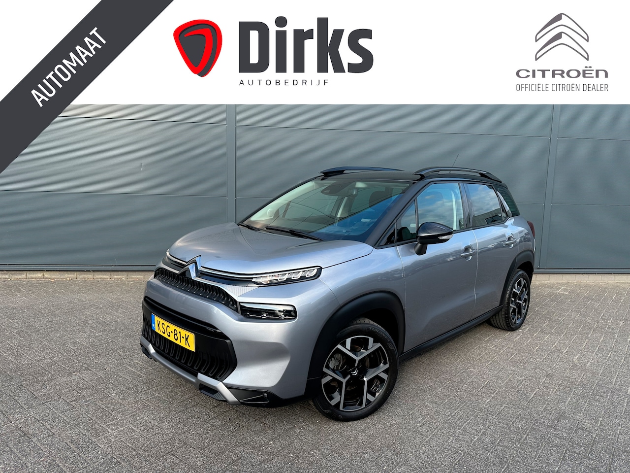 Citroën C3 Aircross - 130PK eat6 Automaat MAX (NAVIGATIE - CAMERA - CLIMATE CONTROL - HEAD UP DISPLAY - KEYLESS - AutoWereld.nl