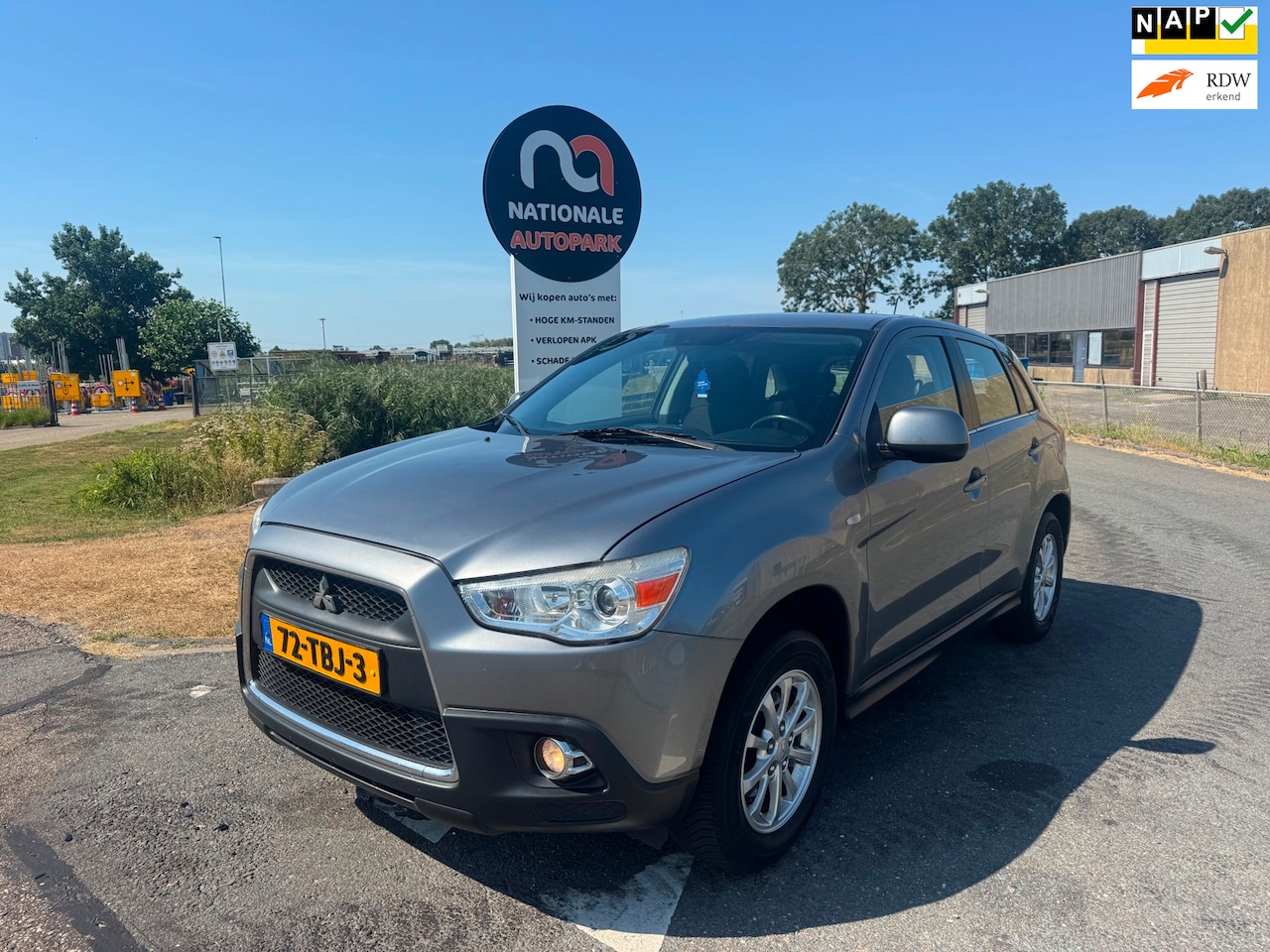 Mitsubishi ASX - | 2012 | 1.6 Intro Edition ClearTec | APK | Export en Handel - AutoWereld.nl