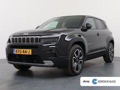 Jeep Avenger - 1.2 e-Hybrid Summit | Achterbank in delen neerklapbaar | Achteruitrijcamera | Afdaal assis