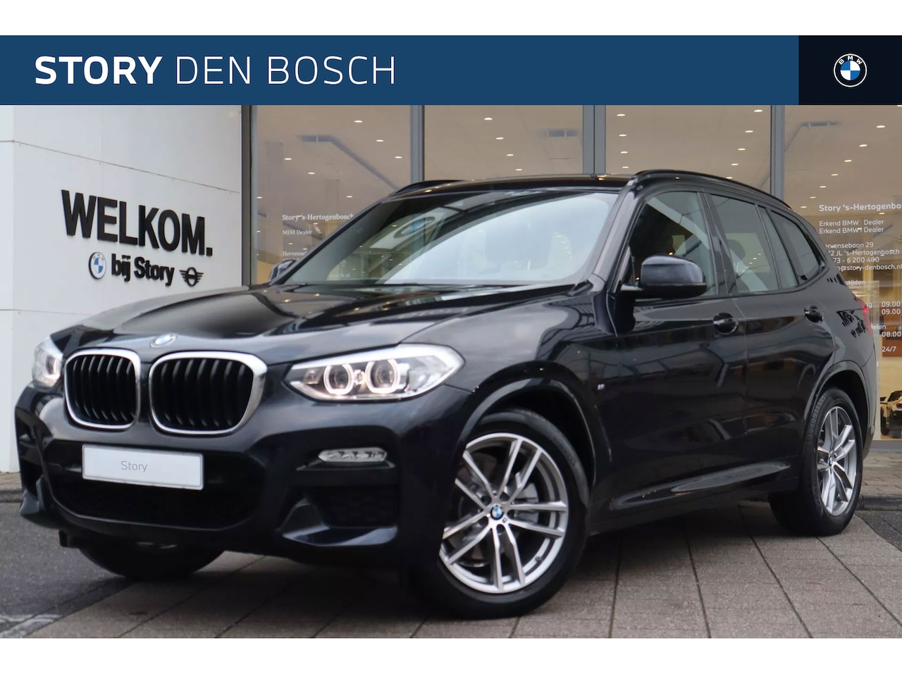 BMW X3 - xDrive20i High Executive M Sport Automaat / Sportstoelen / Trekhaak / M Sportstonderstel / - AutoWereld.nl