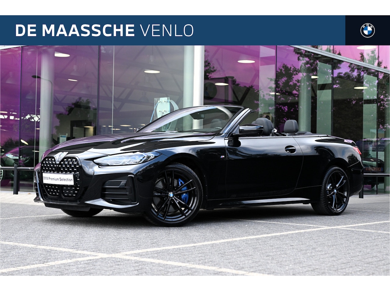 BMW 4-serie Cabrio - M440i xDrive Automaat / Laserlight / Head-Up / Adaptief M Onderstel / Parking Assistant Pl - AutoWereld.nl