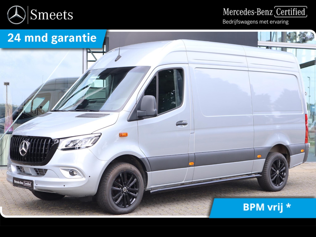 Mercedes-Benz Sprinter - 317 CDI L2H2 LED LM VELGEN SIDEBARS - AutoWereld.nl