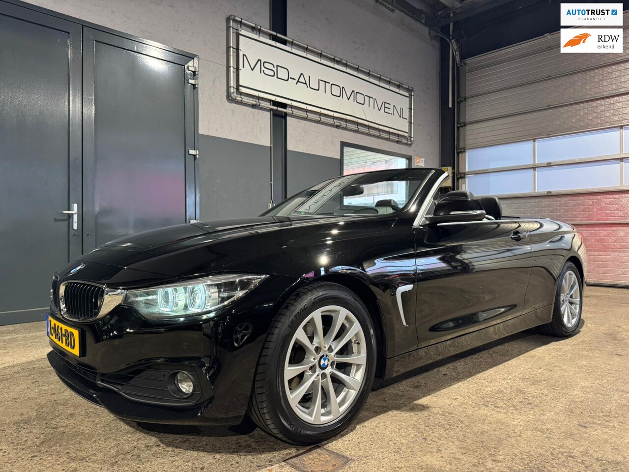 BMW 4-serie Cabrio - 420i High Executive Leder Stoelverwarming - AutoWereld.nl