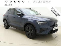 Volvo EX40 - Extended Range Ultra Black Edition Europa / 20'' / Getint Glas / Denim Blue / 360 Camera /