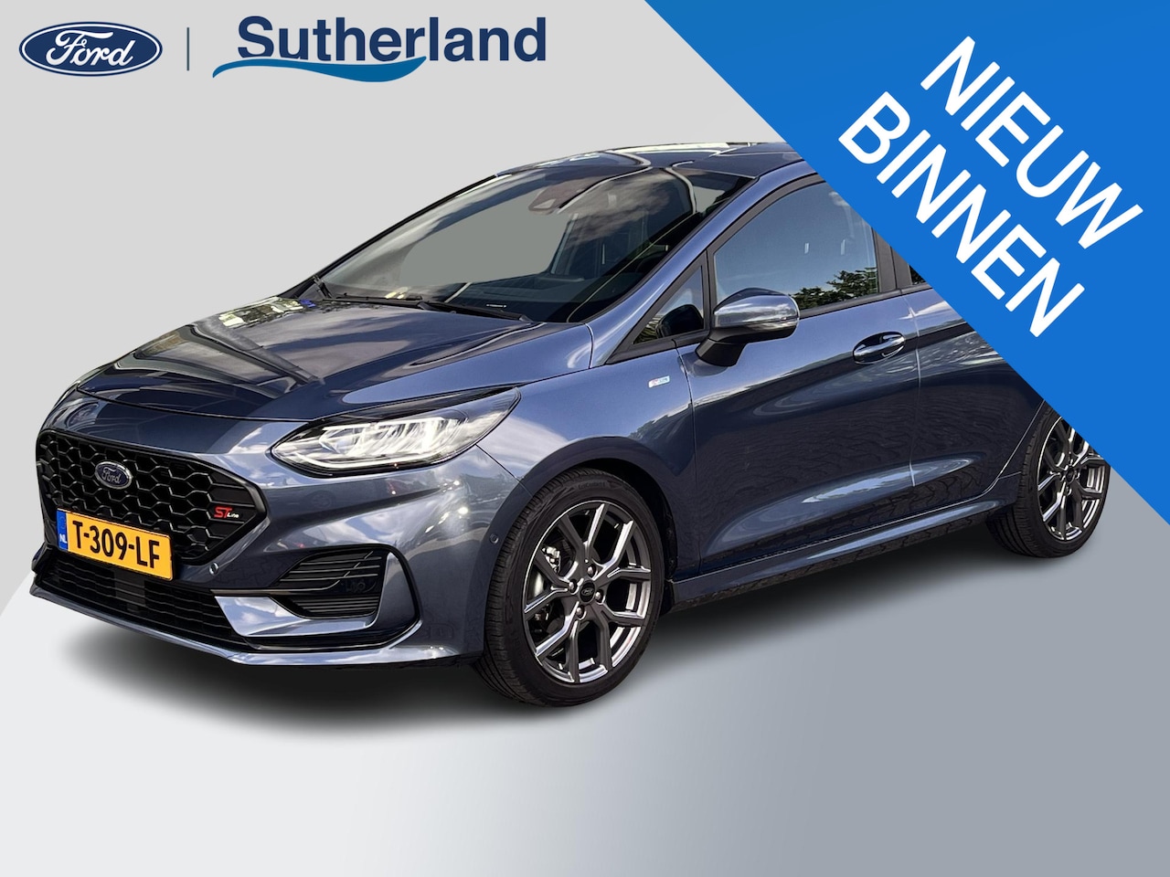 Ford Fiesta - 1.0 EcoBoost Hybrid ST-Line X IN NIEUWSTAAT! | 1e Eigenaar | Driver Assistance Pack | Park - AutoWereld.nl