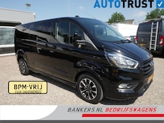 Ford Transit Custom - 2.0 TDCI 185PK L2 Dubbel cabine Airco Sport 2 x Schuifdeur