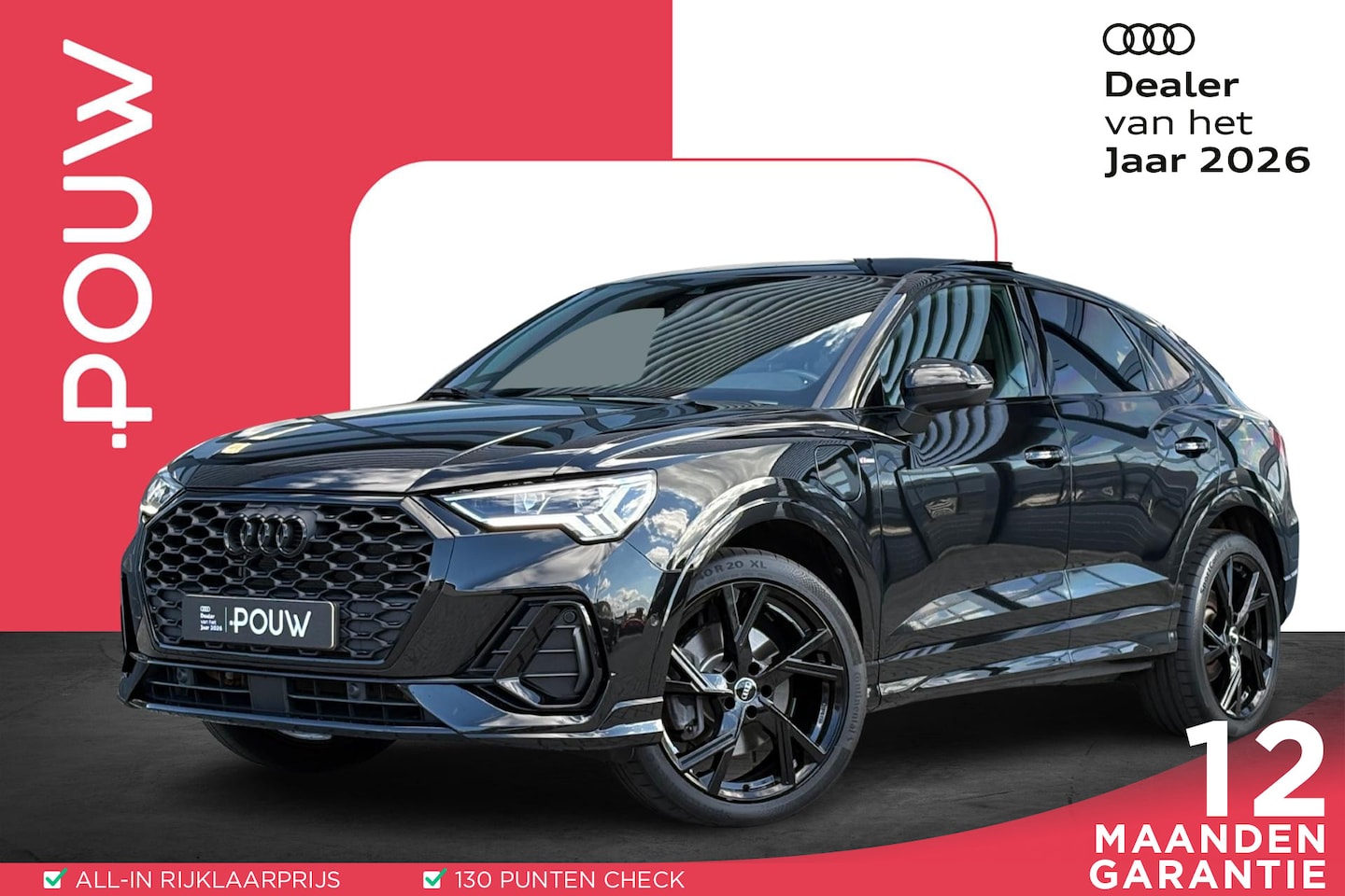 Audi Q3 Sportback - 45 TFSI e S Edition | Panoramadak | 20 inch | Achteruitrijcamera | Leder | Stoelverwarming - AutoWereld.nl