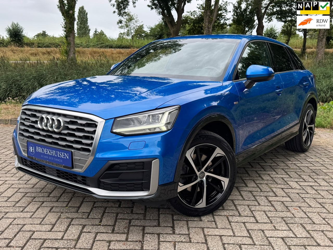 Audi Q2 - 40 TFSI quattro S-Line 190pk Automaat / Trekhaak / Stoelverwarming - AutoWereld.nl