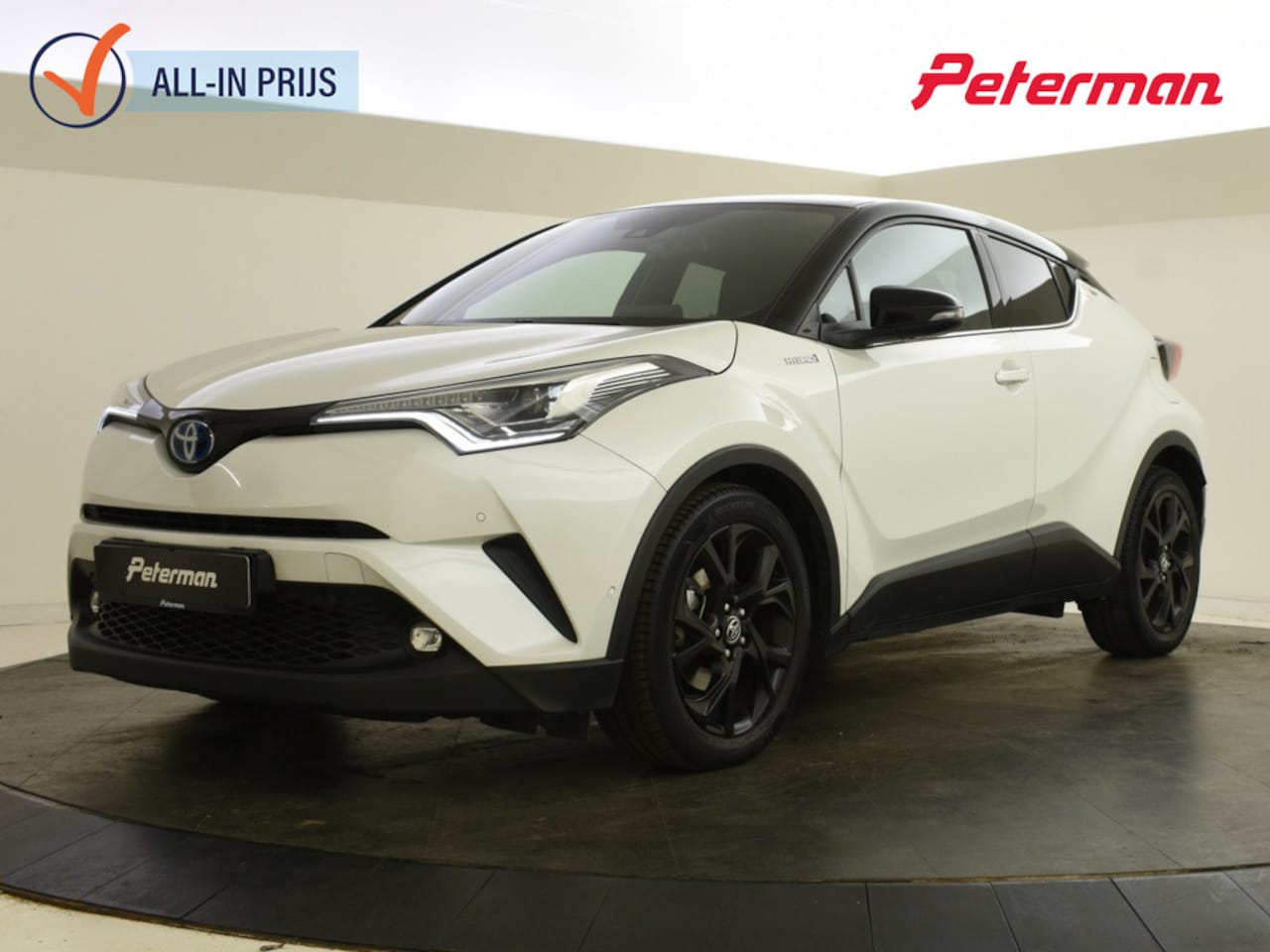 Toyota C-HR - 1.8 Hybrid Style Bi-tone | PDC | Blindspot | Stoelverw. | Leer - AutoWereld.nl