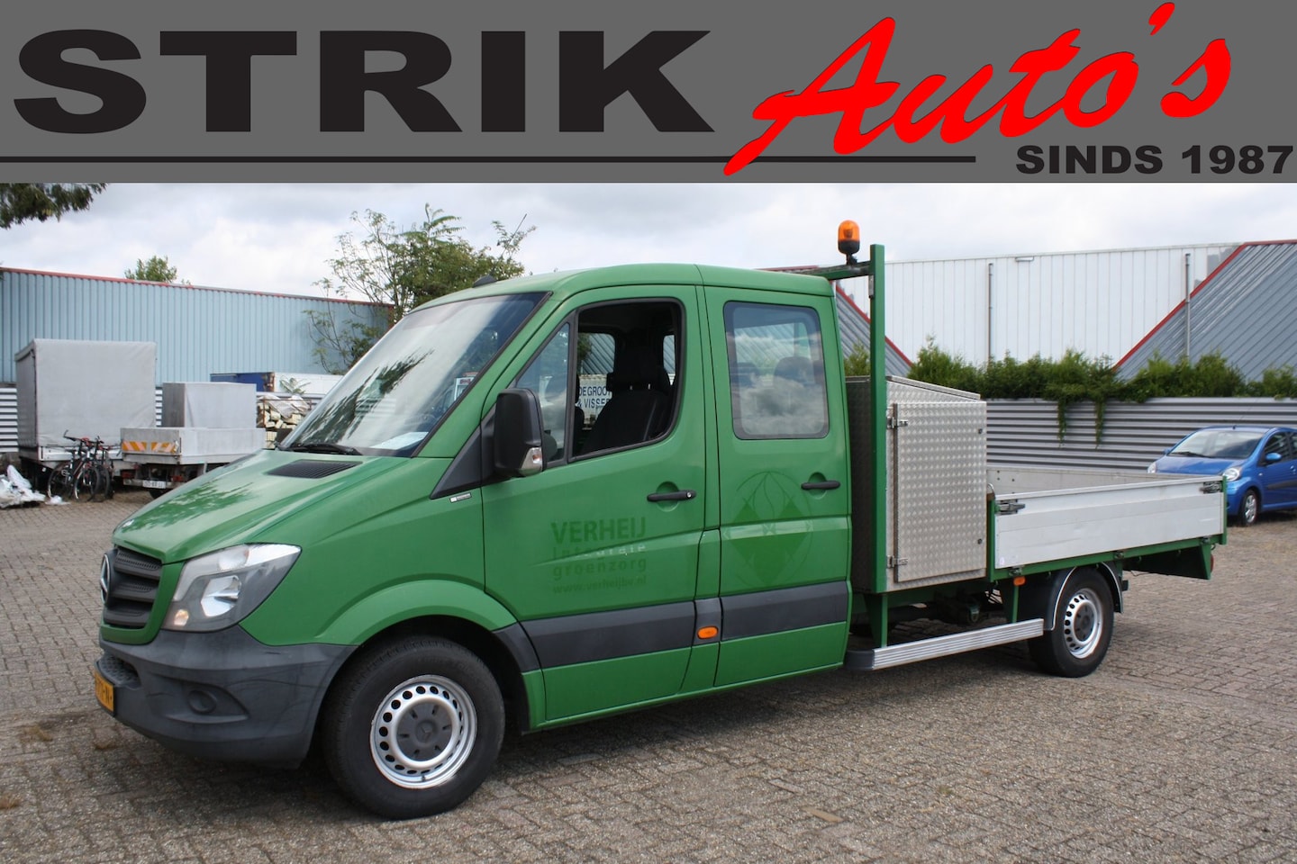 Mercedes-Benz Sprinter - 313 2.2 CDI EURO 5 432 DUBBELE CABINE - AIRCO - 6-PERSOONS - TREKHAAK - AutoWereld.nl