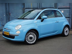 Fiat 500 - 1.4-16V Lounge | Climate control | Panorama dak | Azzurro Cappellini