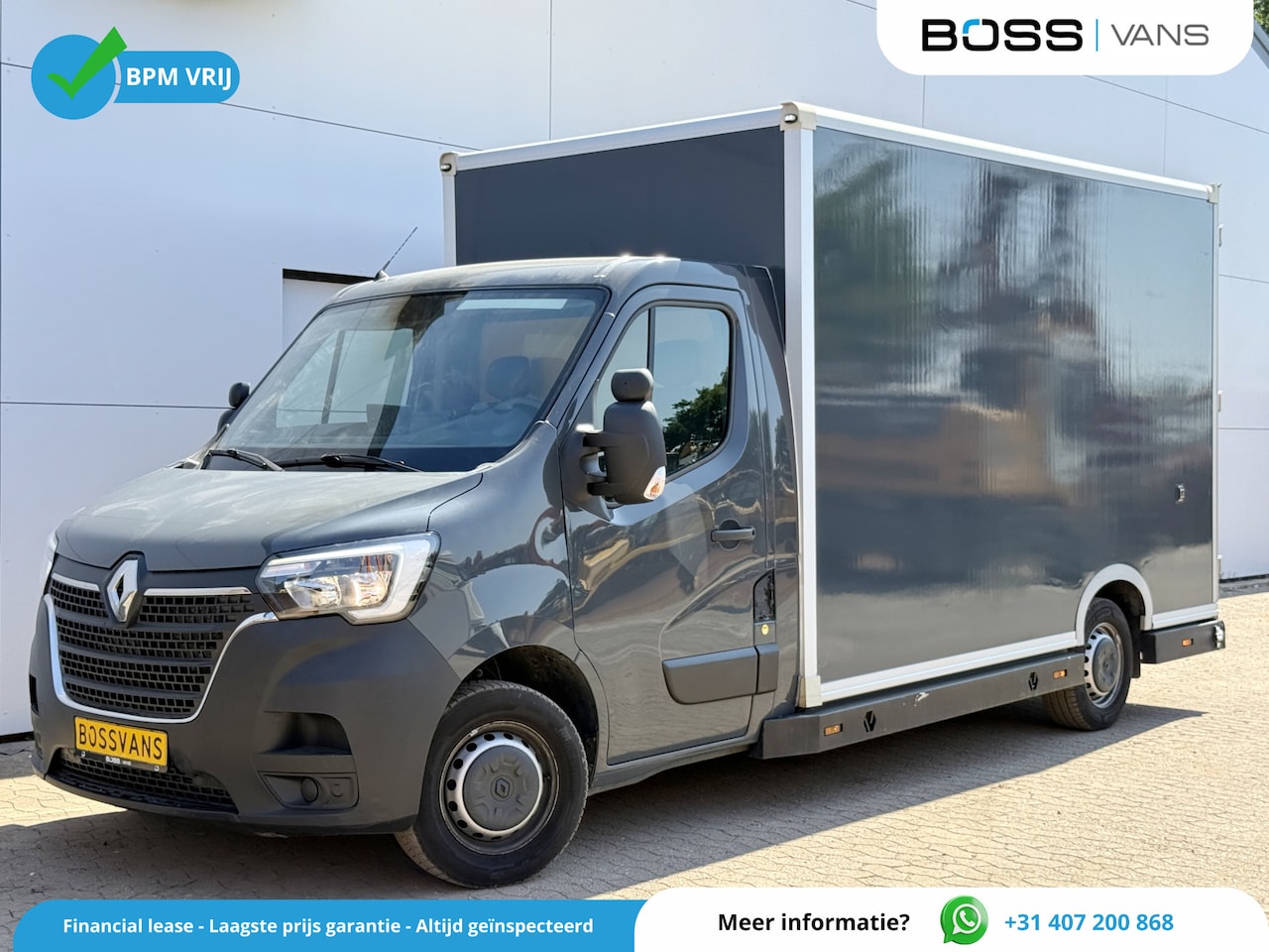 Renault Master - Plancher T35 2.3 DCI 150PK Lowliner Bakwagen Airco Cruise Control Camera Foodtruck Meubelb - AutoWereld.nl