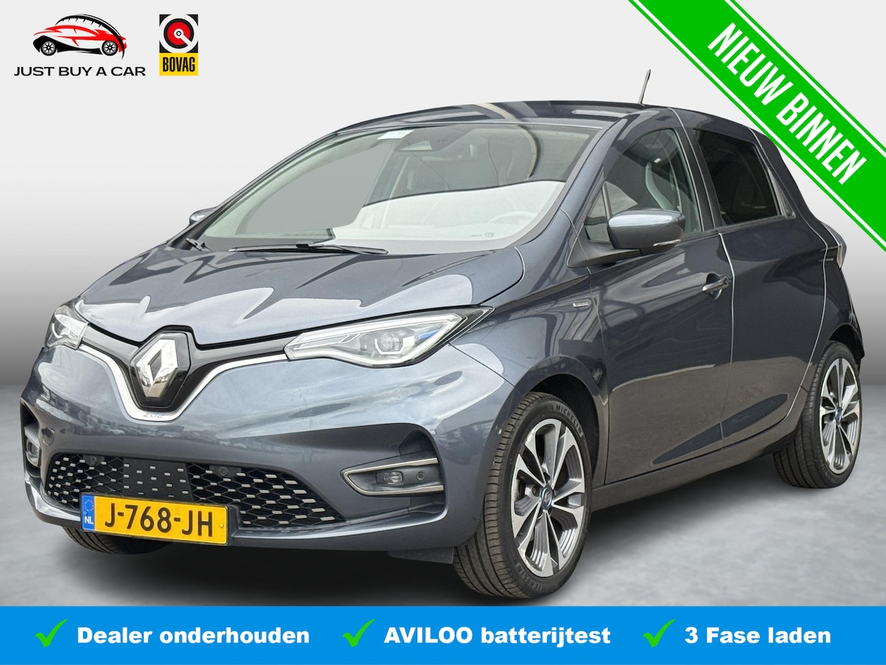 Renault Zoe - R135 Edition One 52 kWh SOH 87,7% / Incl. Koopaccu / Full options / BOSE / Leder / 3 Fase - AutoWereld.nl