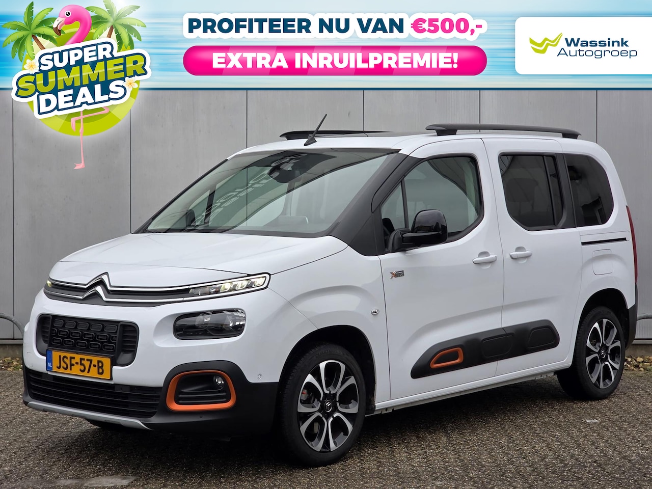 Citroën Berlingo - XTR 130pk Shine Automaat I Summer Deals I Panoramadak I Stoelverwarming I 17 - AutoWereld.nl