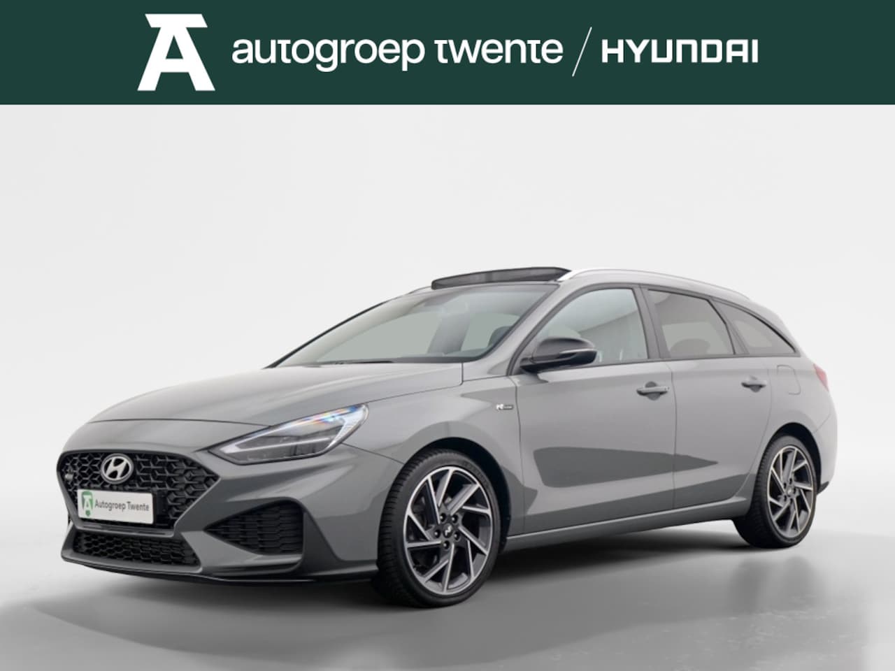 Hyundai i30 Wagon - 1.5 T-GDi MHEV N Line Automaat | Nardo Grey | Pano | Stoelverwarming - AutoWereld.nl