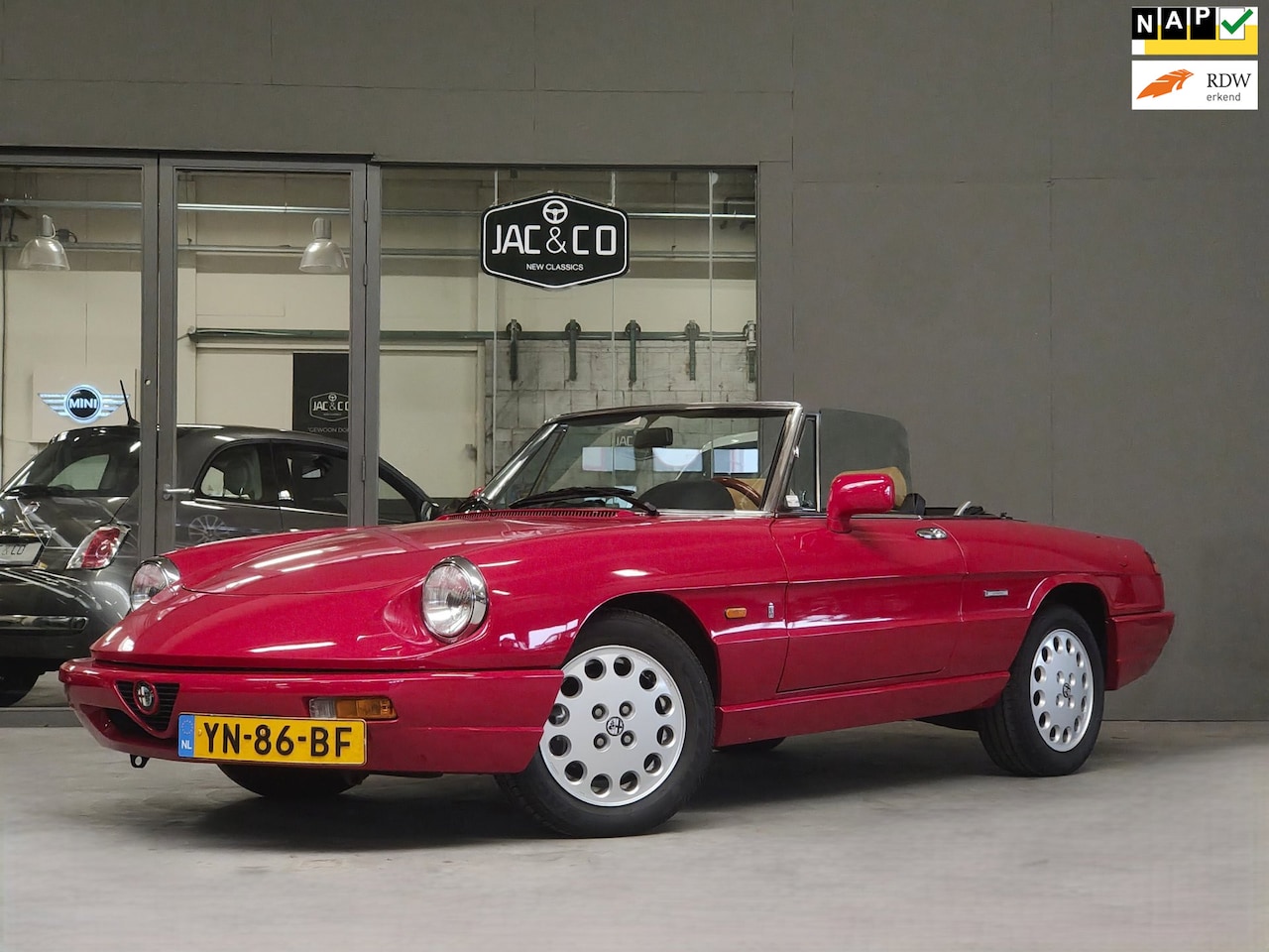 Alfa Romeo Spider - 2.0 QV NAP Zeer nette staat - AutoWereld.nl