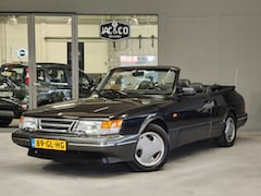 Saab 900 Cabrio - 2.0 SE Turbo 16V Zwart Leer - Nette Kap