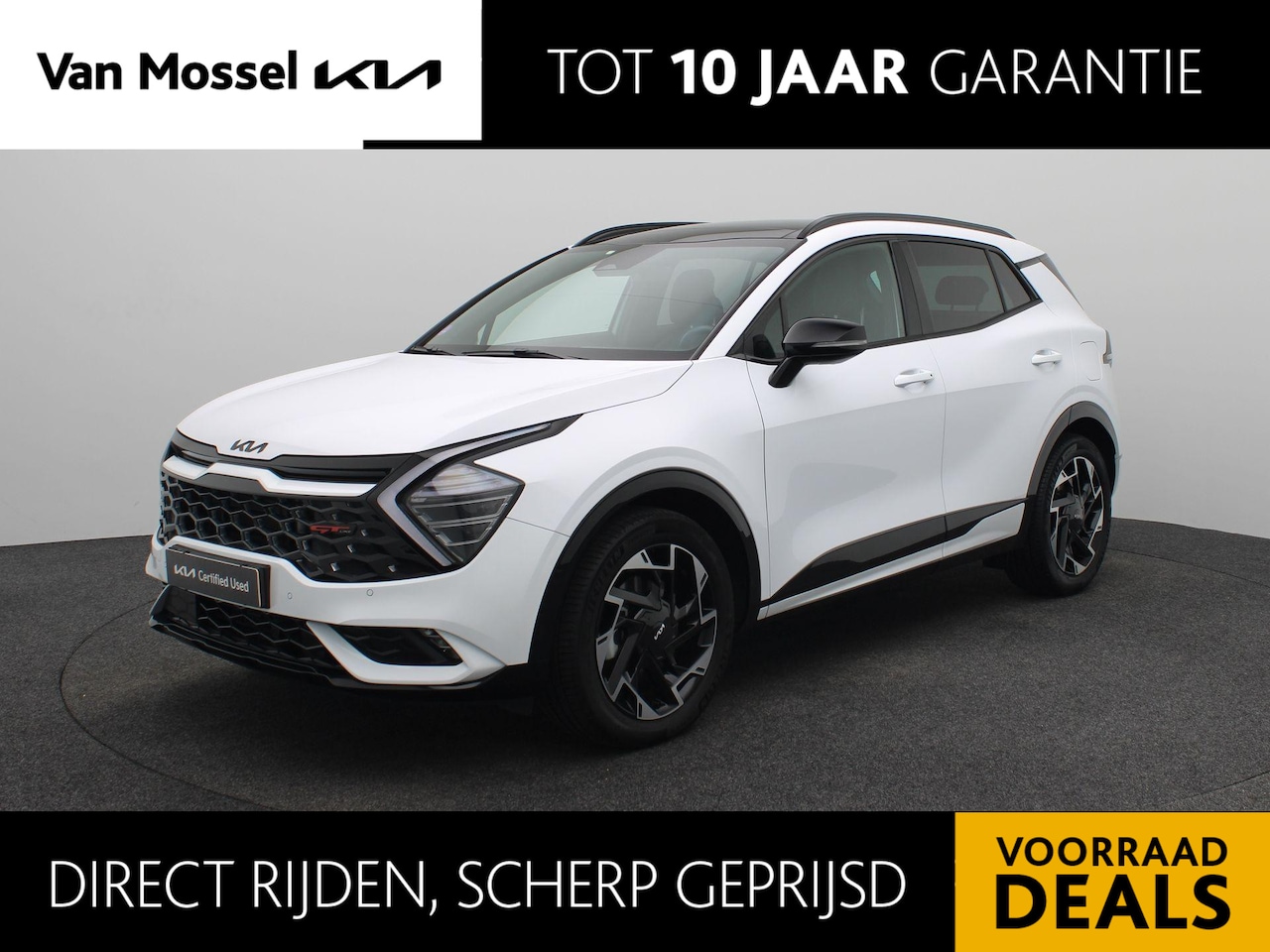 Kia Sportage - 1.6 T-GDi Hybrid GT-Line | Pano dak | 19" lichtmetalen velgen | Navigatie | Camera | - AutoWereld.nl