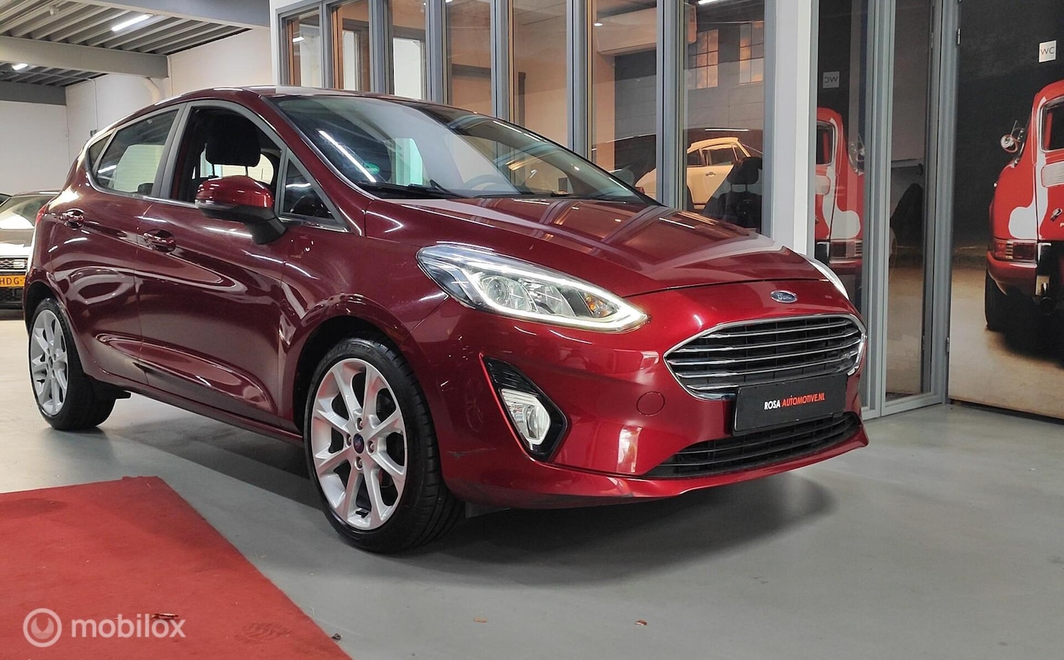 Ford Fiesta - 1.0 EcoBoost AUTOMAAT Titanium CARPLAY NIEUW DISTRIBTIERIEM STOELVERW. CRUISE LED VELGEN Z - AutoWereld.nl